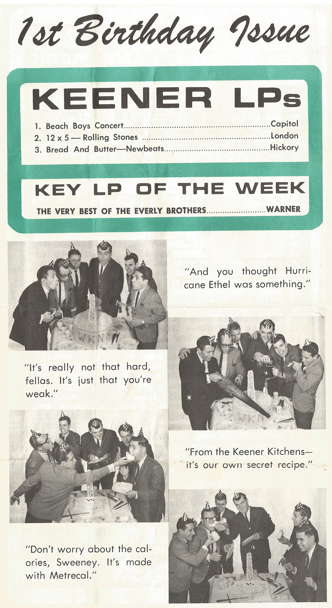 WKNR November 5, 1964 (click on image 2x for largest PC view)